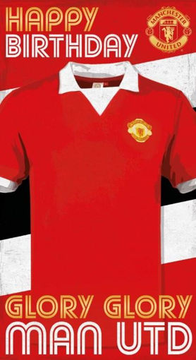Picture of MANCHESTER UNITED BIRTHDAY CARD